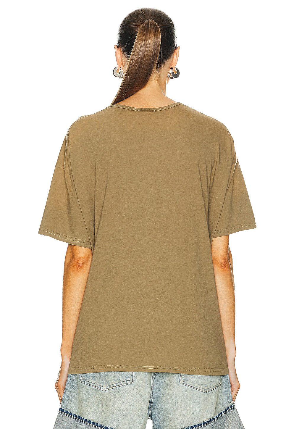 Scoop Neck Relaxed Tee