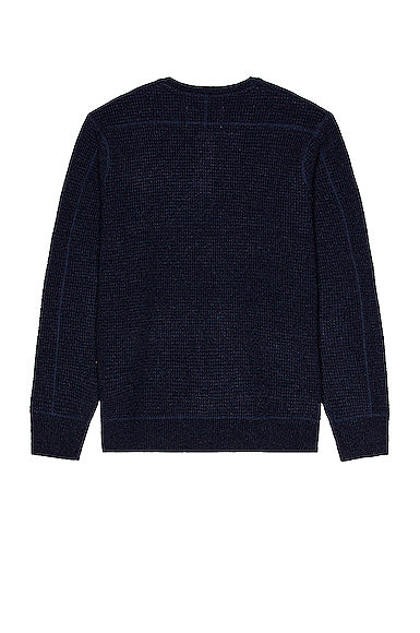 Button Henley Sweater