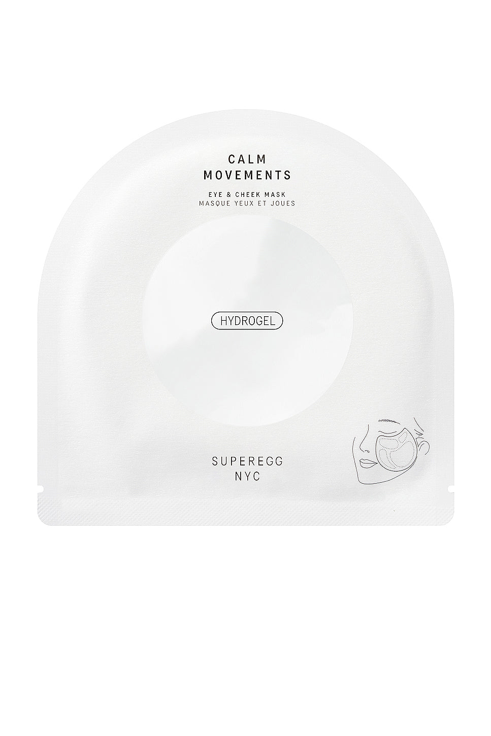 Calm Movements Eye & Cheek Mask Pack Of 5