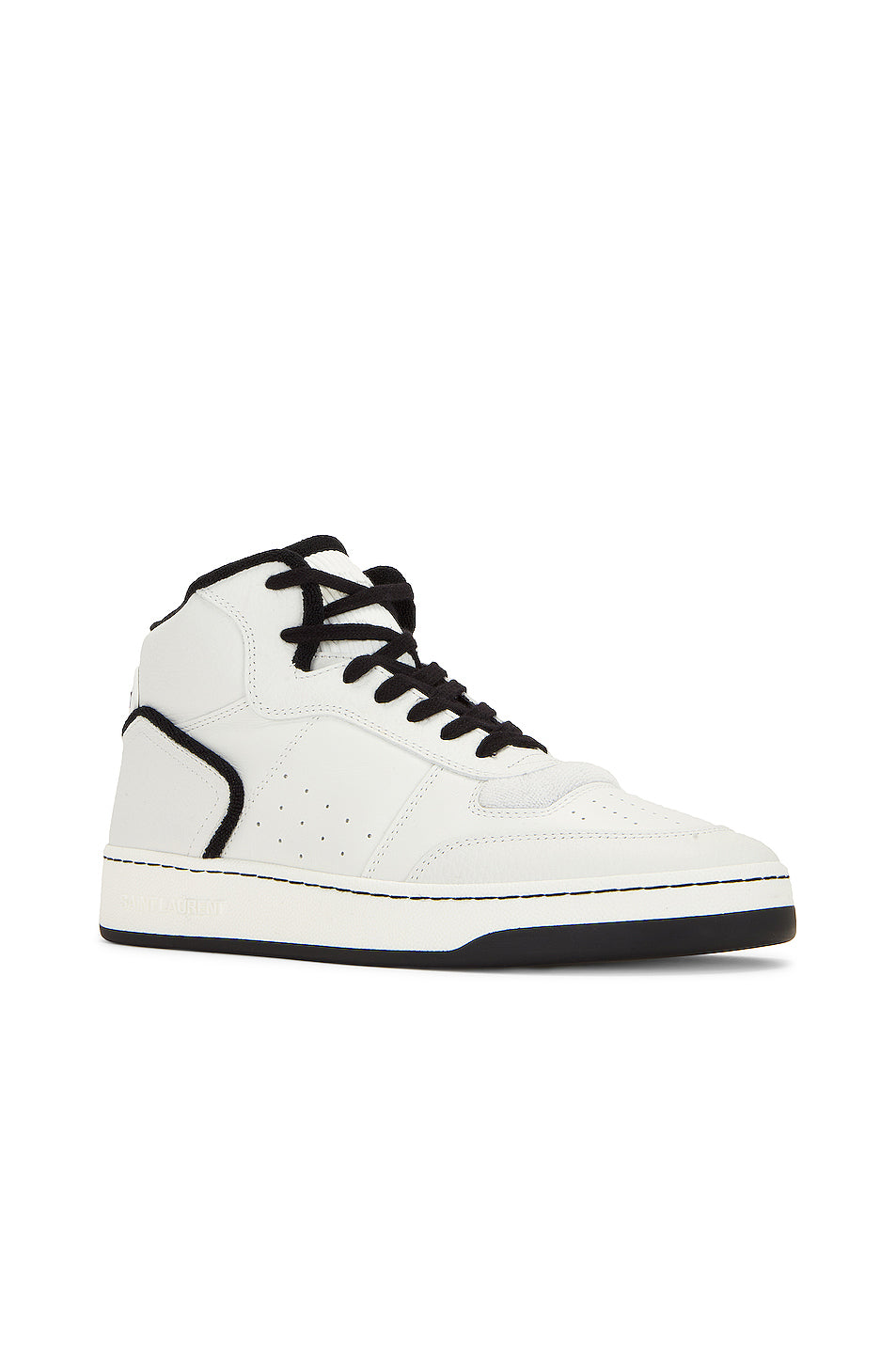 Sl80 Mid Top Sneaker Cuir Meridiano Graine