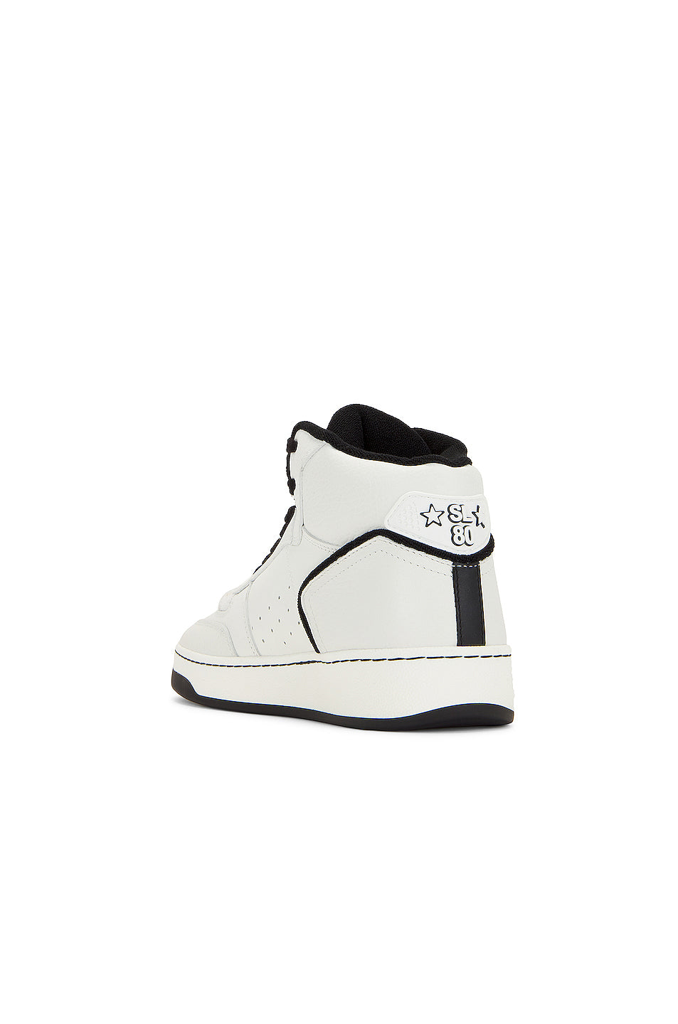 Sl80 Mid Top Sneaker Cuir Meridiano Graine