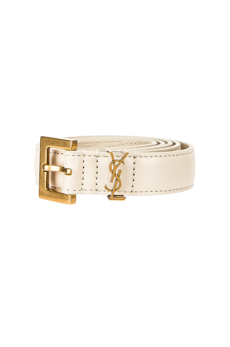 Logo Leather Belt