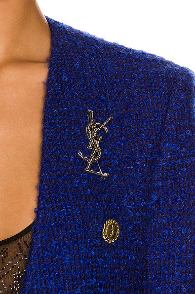 Opyum Textured Croco Brooch