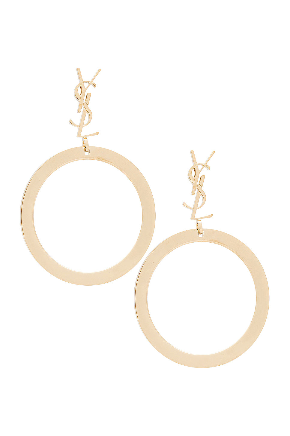 YSL Hoop Earrings