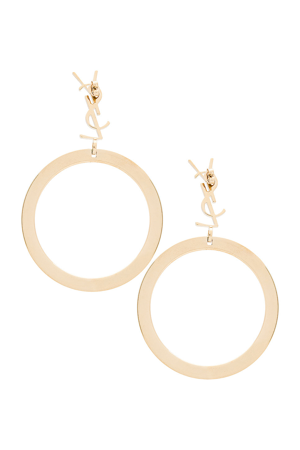 YSL Hoop Earrings