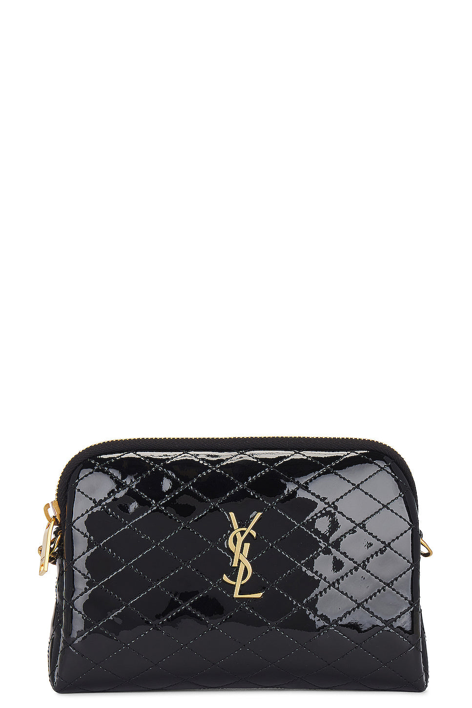 Gaby Zipped Pouch With Chain Bag