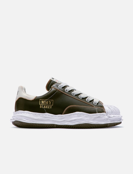 "BLAKEY" OG Vintage Effect  Sole Leather Low-top Sneaker