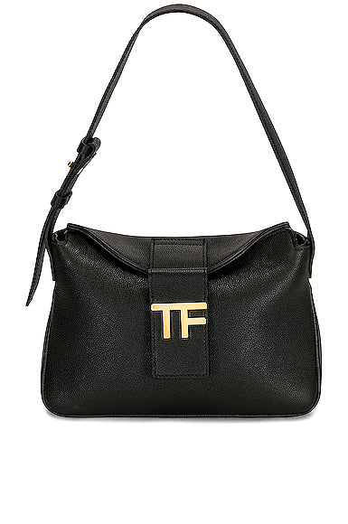 TF Grain Leather Mini Hobo Bag