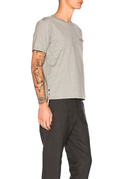 Jersey Cotton Short Sleeve Pocket Tee