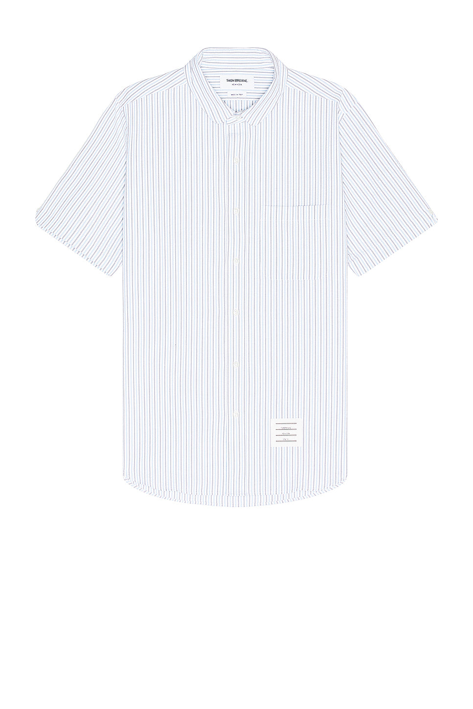 Cotton Seersucker Short Sleeve Shirt