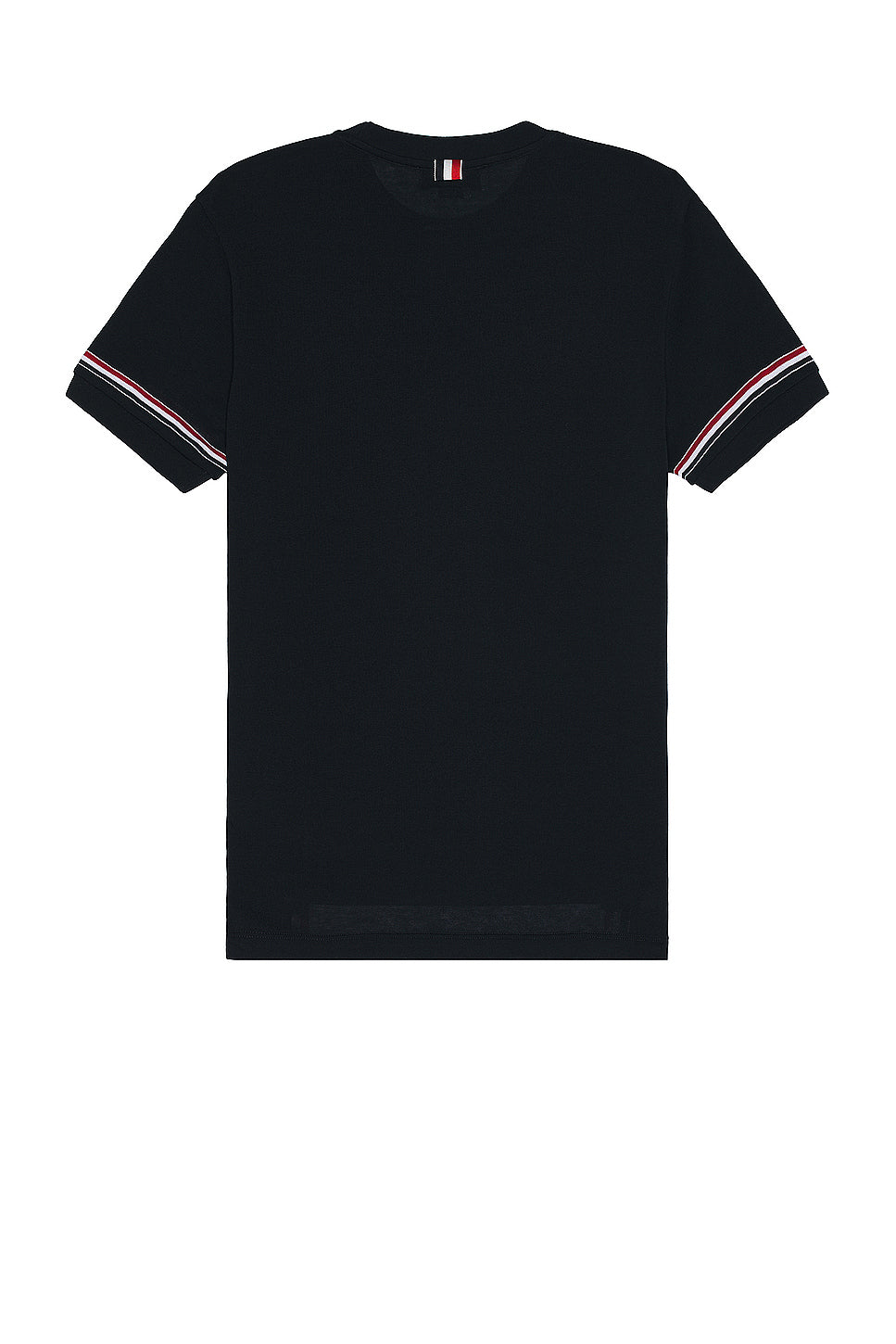 RWB Stripe Short Sleeve Rib Cuff Tee