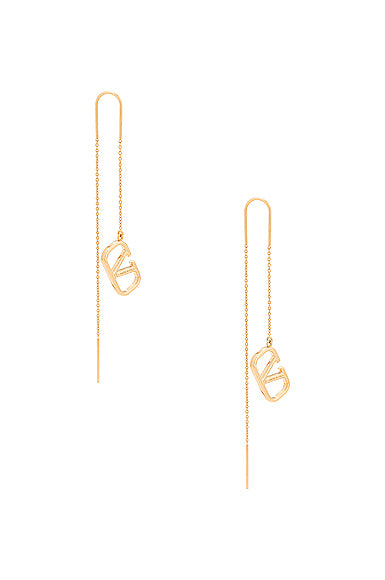 VLogo Dangle Earrings