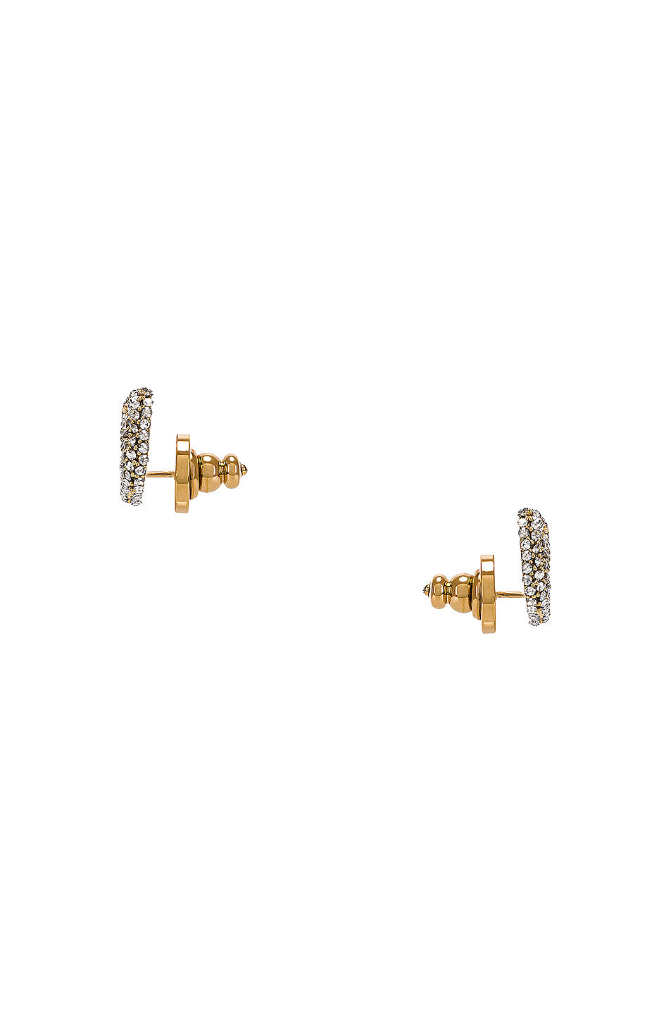 V Logo Signature Strass Earrings