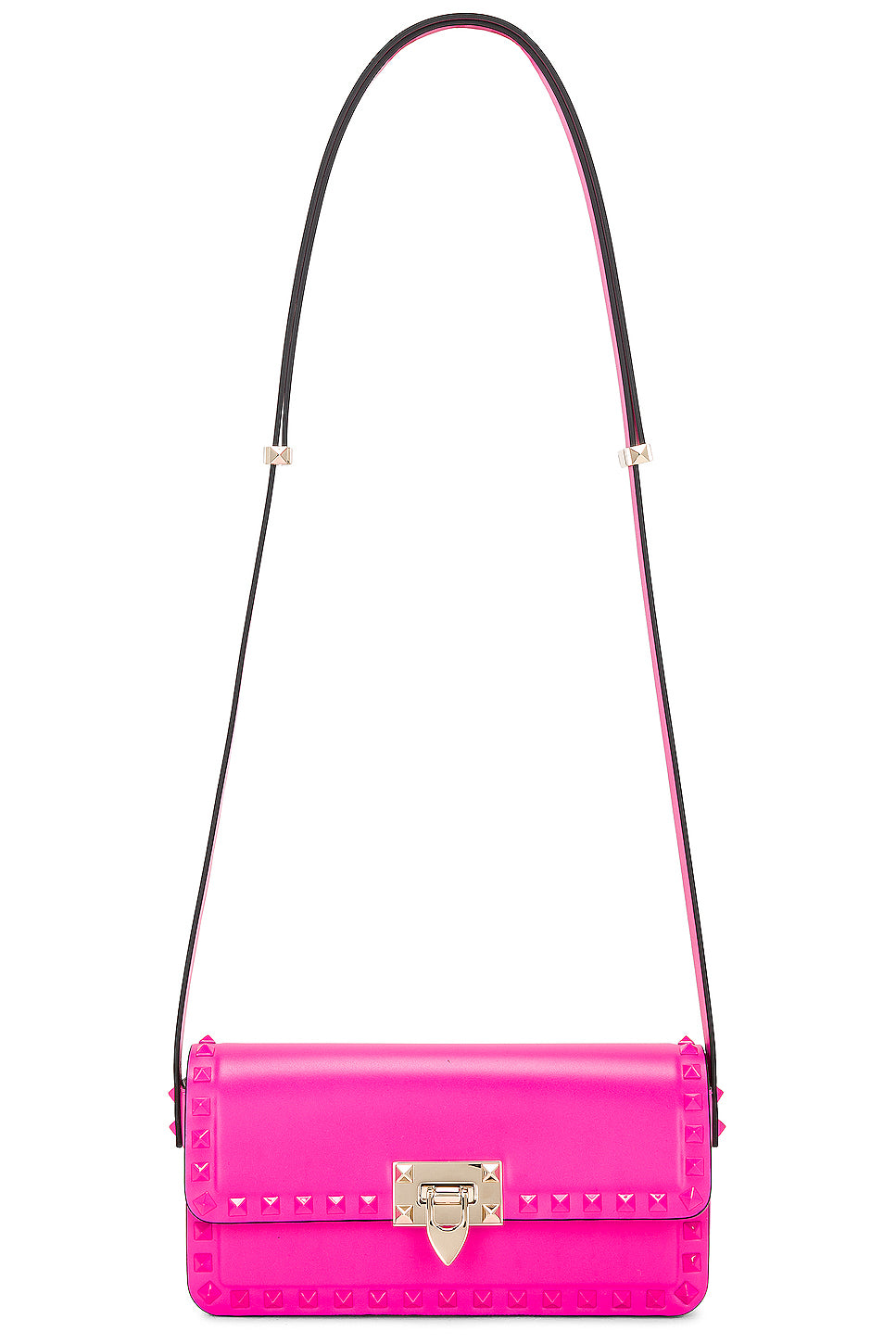 East West Rockstud Shoulder Bag