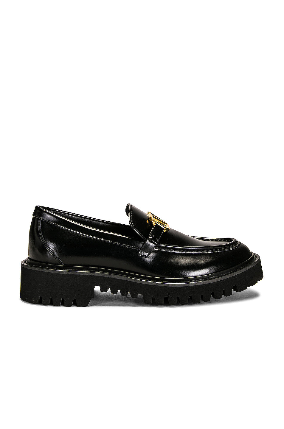 Signature V Logo Loafers