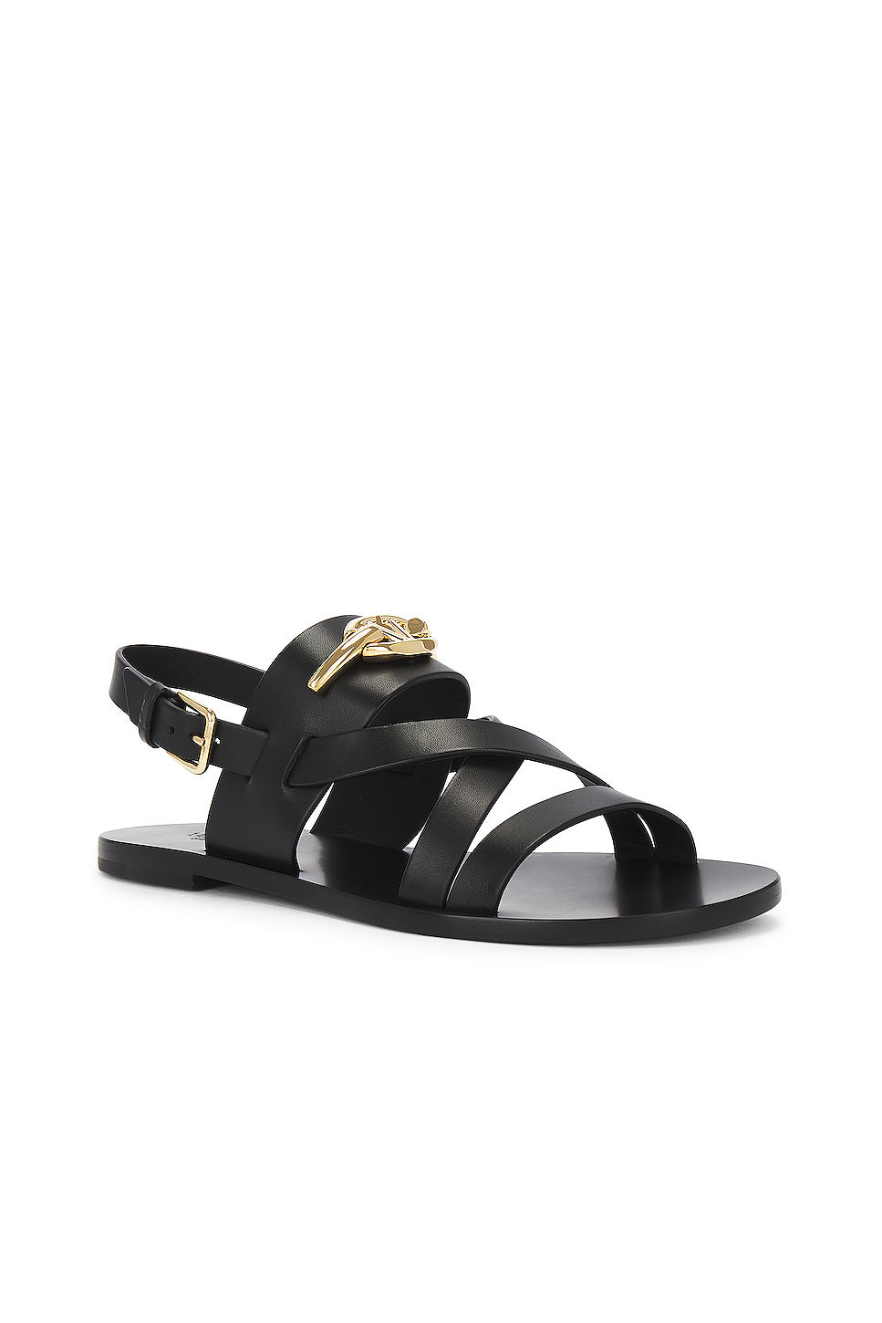 V Logo Gate Sandal