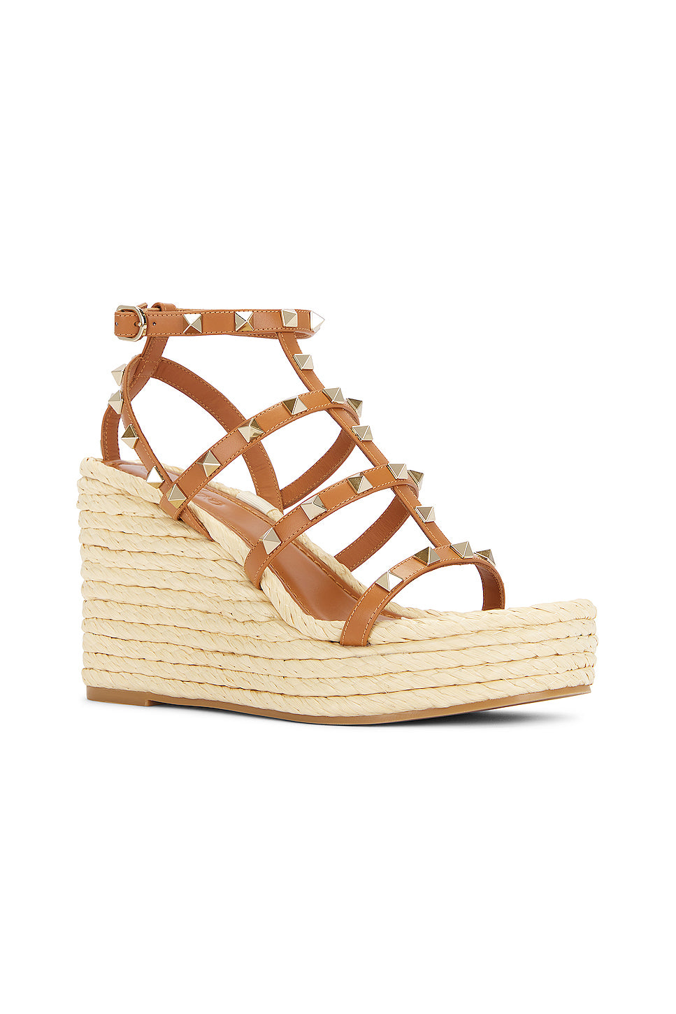 Rockstud Espadrille Wedge