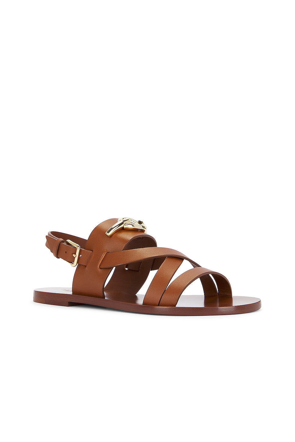 V Logo Gate Sandal