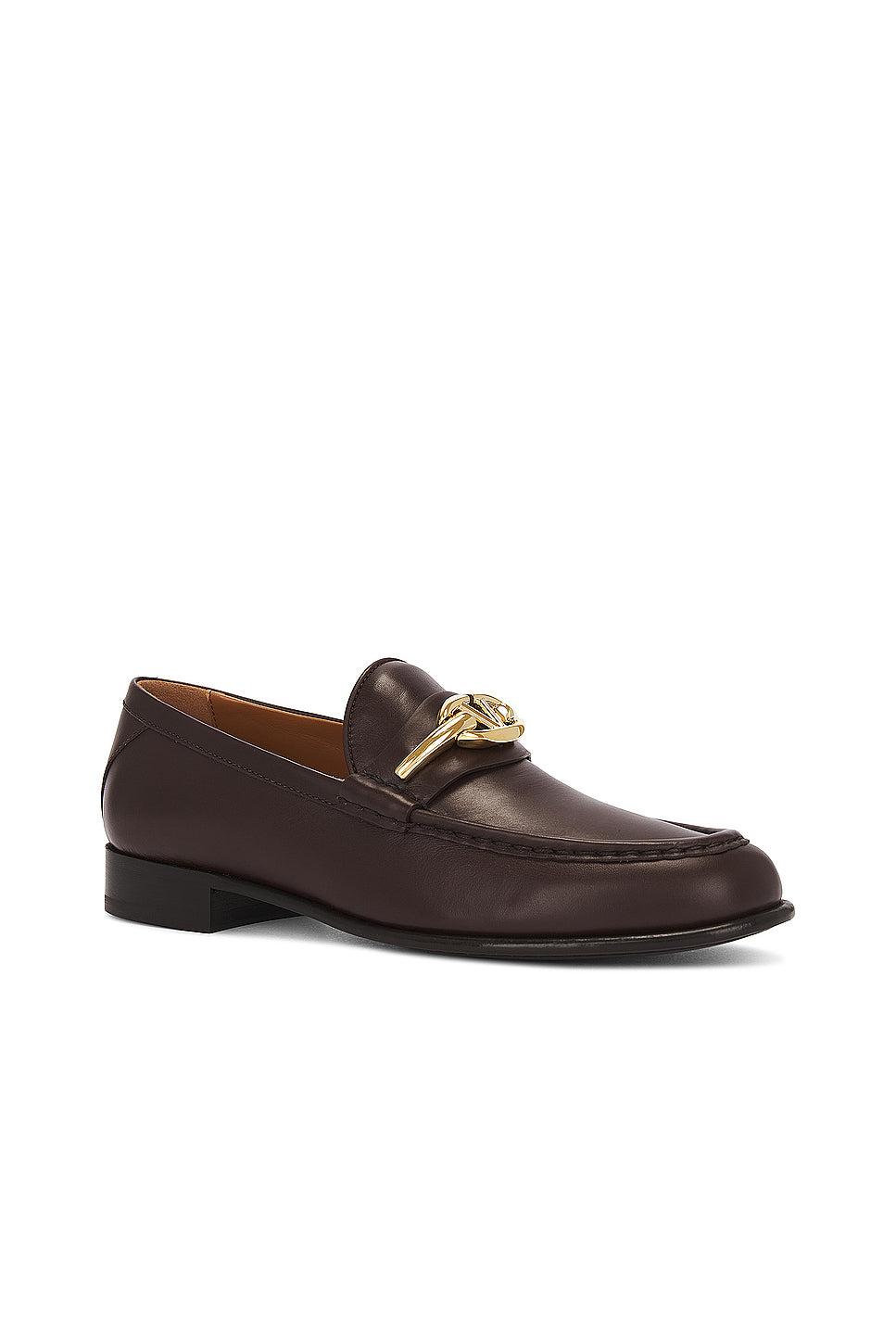 V Logo Gate Loafer