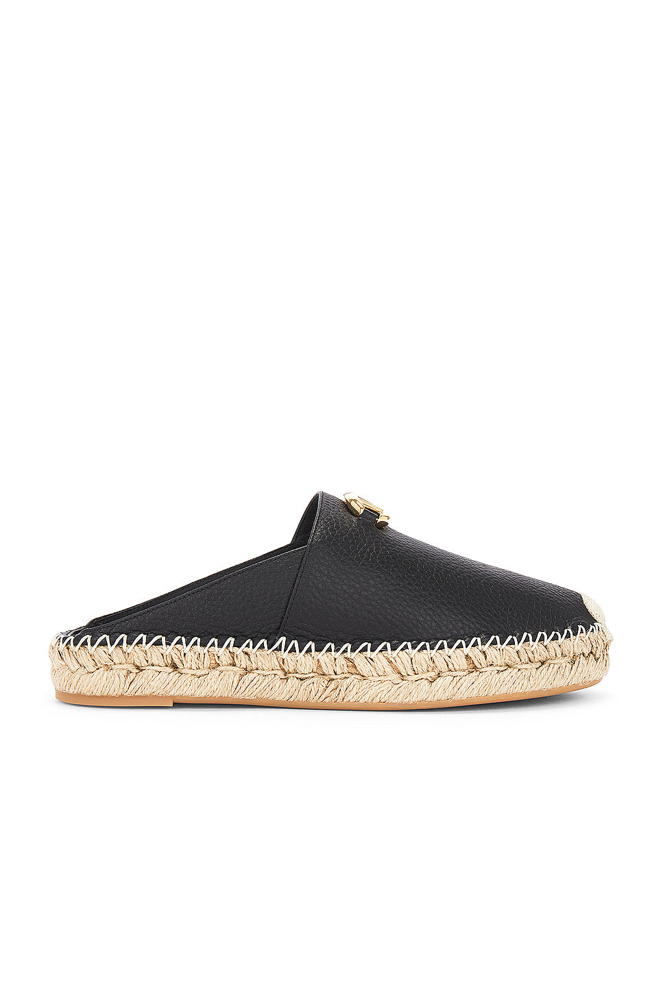 V Logo Moon Espadrille Mule