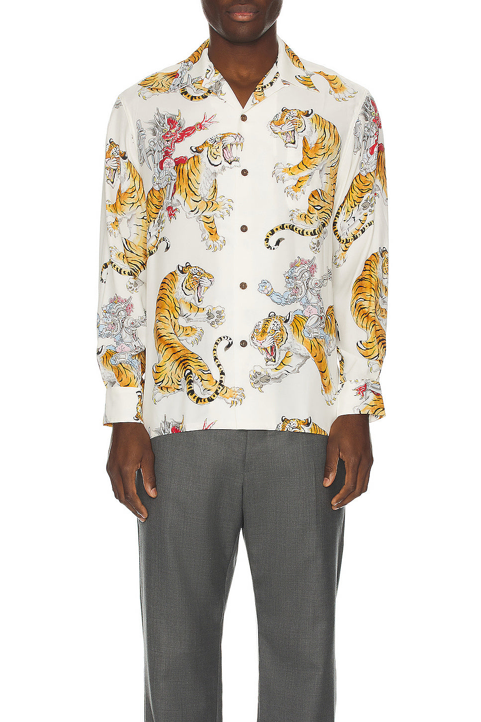 Tim Lehi Hawaiian Long Sleeve Shirt