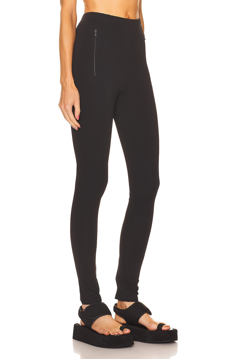 Back Zip Legging