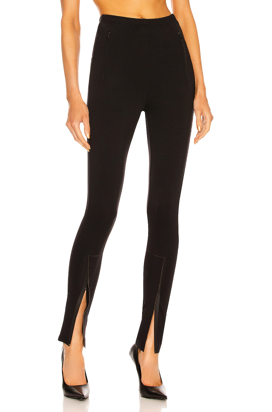 Front Zip Legging