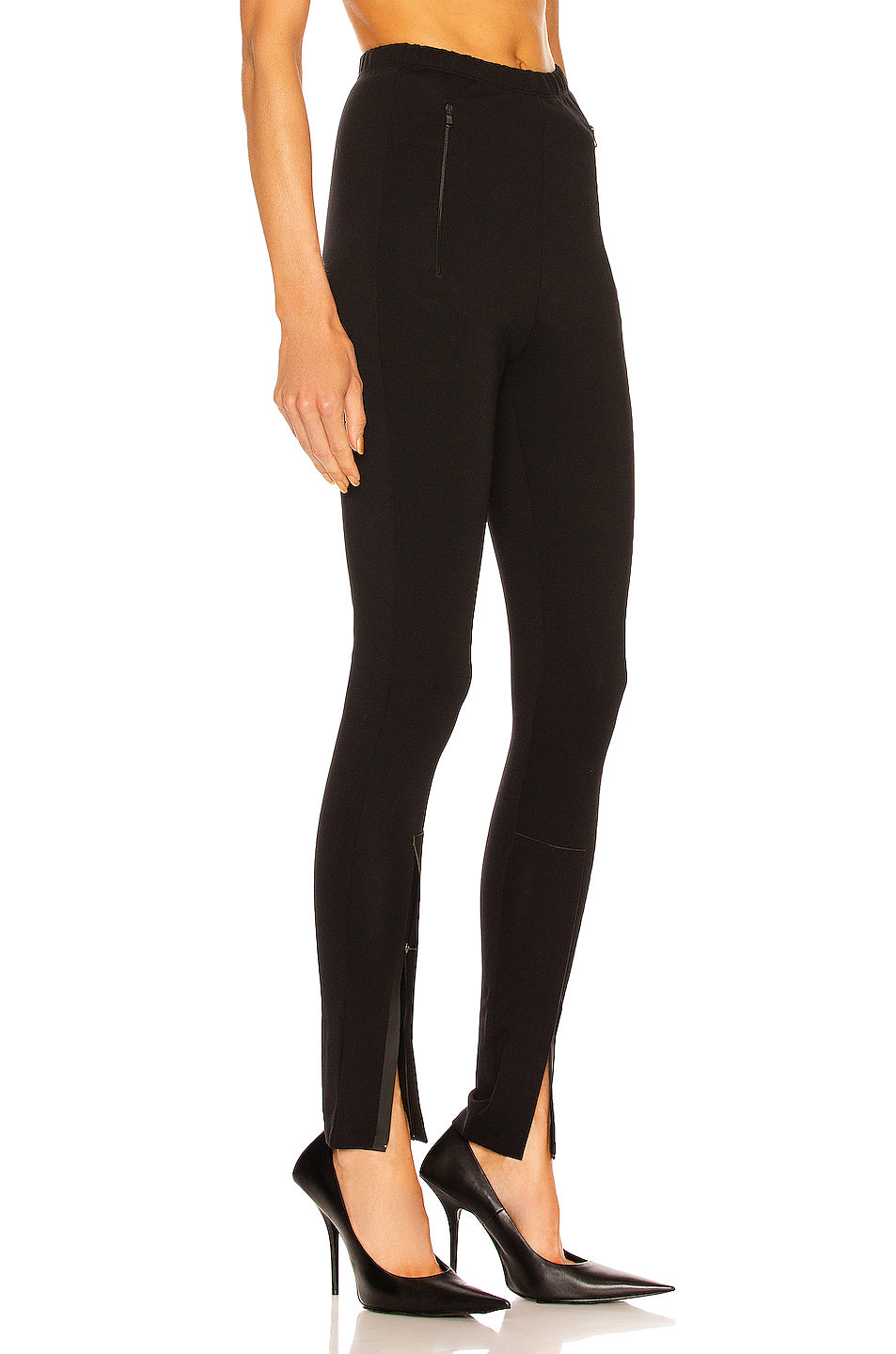 Front Zip Legging