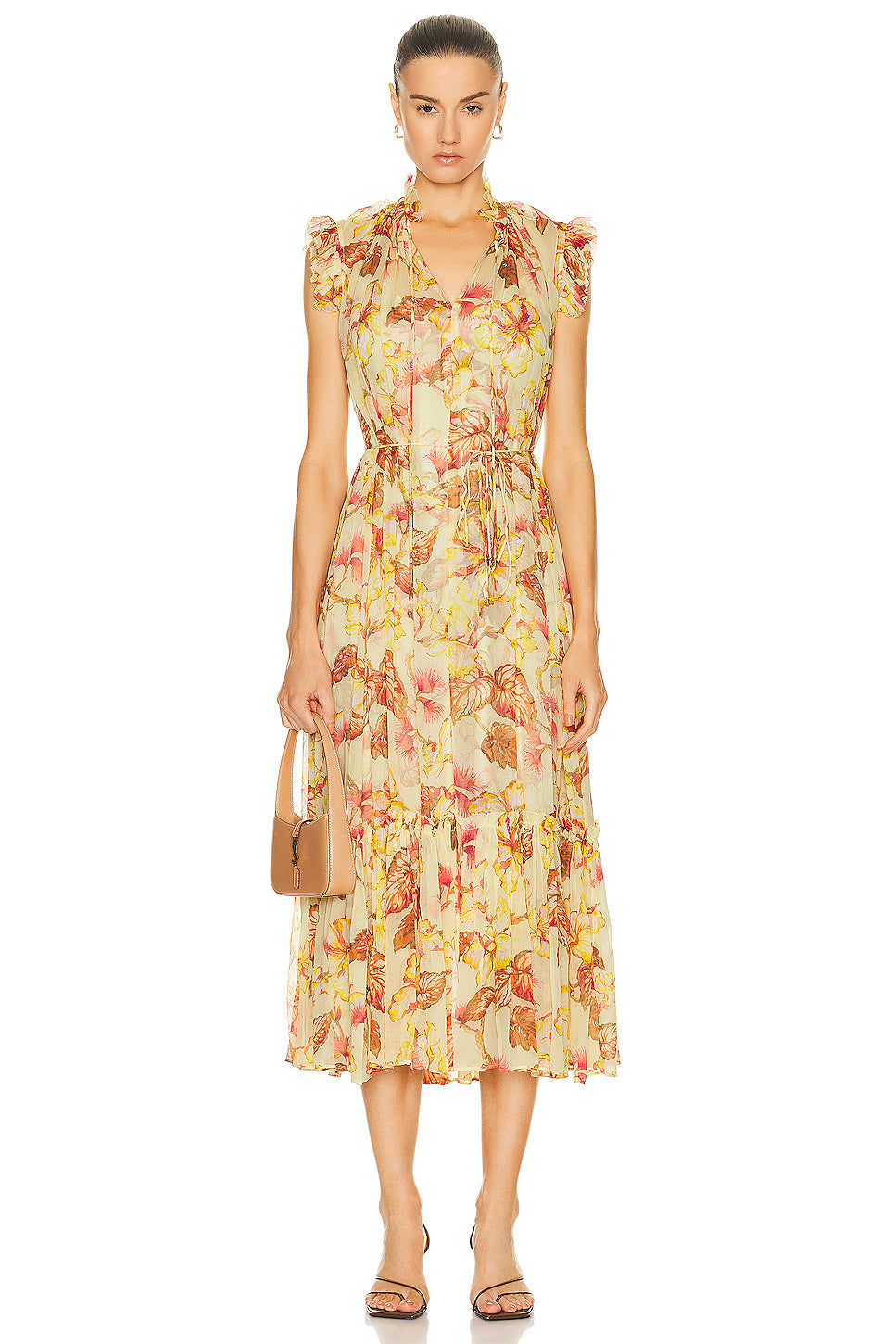 Matchmaker Flutter Midi Dress