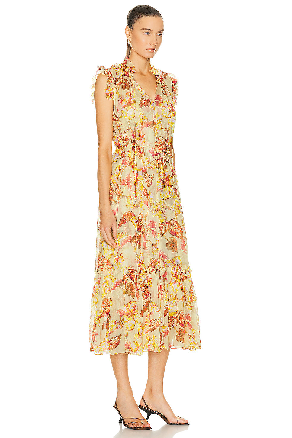 Matchmaker Flutter Midi Dress