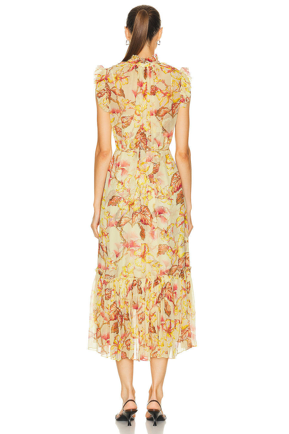 Matchmaker Flutter Midi Dress