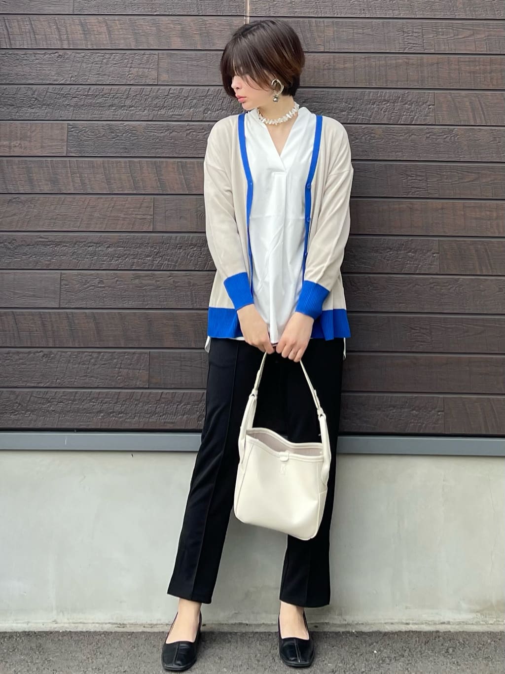 Saika Bicolor Cardigan