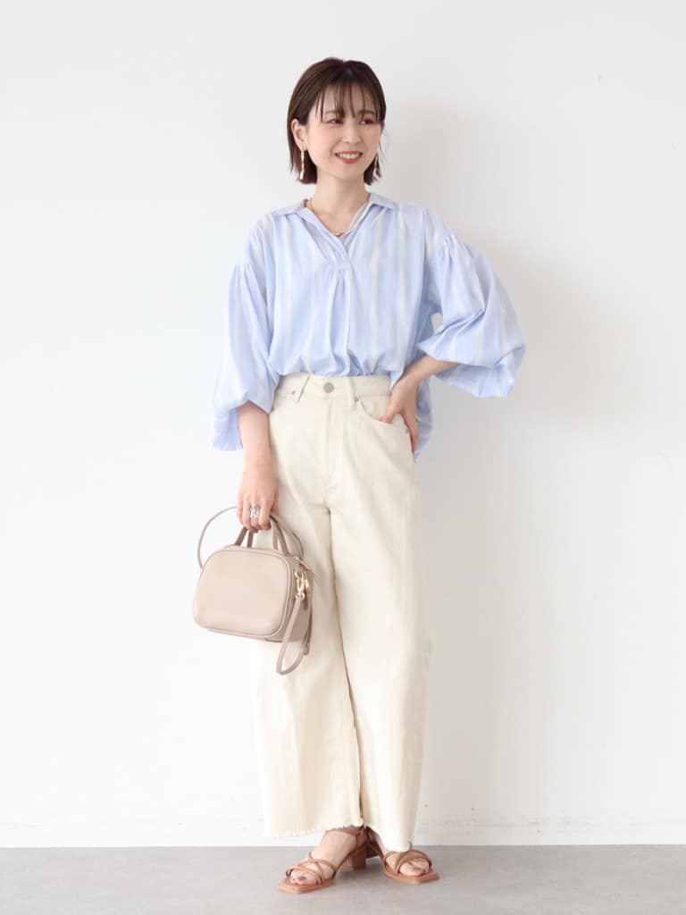 Teni Skipper Gathered Shirt