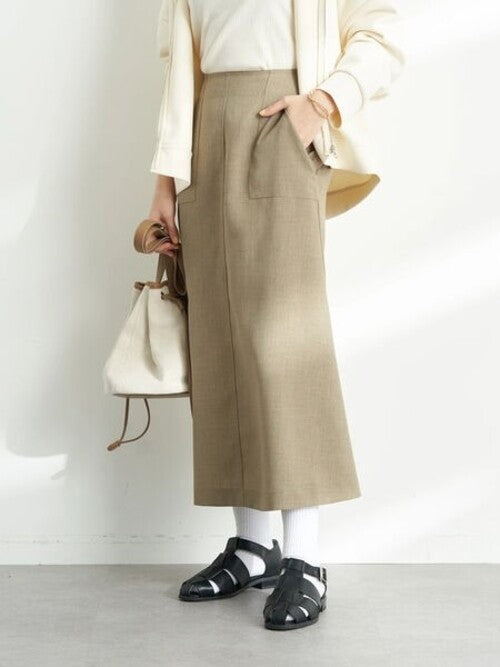 Masao Work Detail Skirt