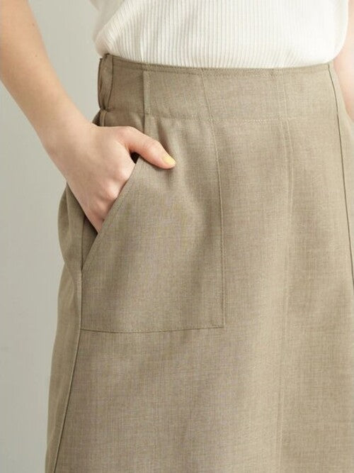 Masao Work Detail Skirt