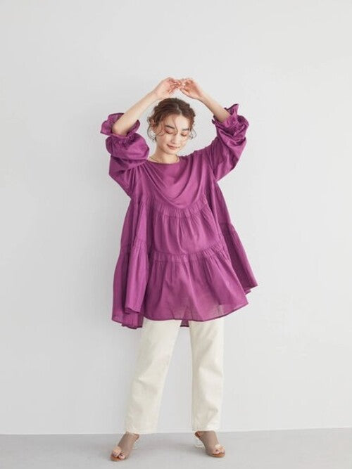 Raito Tiered Gathered Tunic