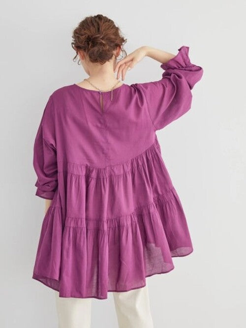 Raito Tiered Gathered Tunic