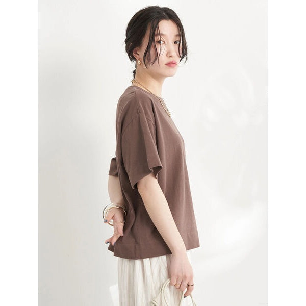 Kiyoko Dyed Short Sleeve Pullover