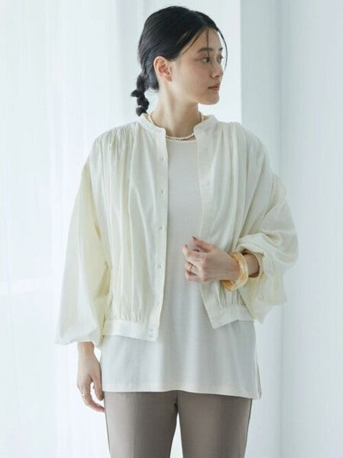 Hex Volume Sleeve Blouse