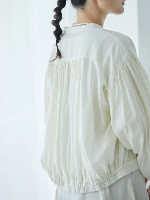 Hex Volume Sleeve Blouse