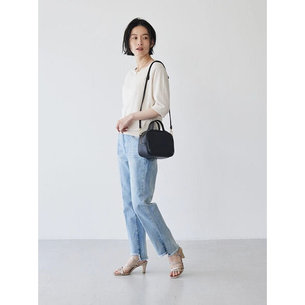 Claudine Flare Slit Denim Pants