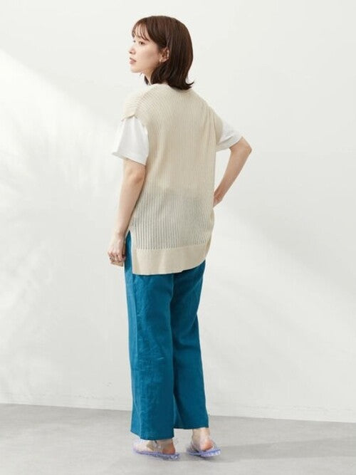 Canon Pattern Knit Vest