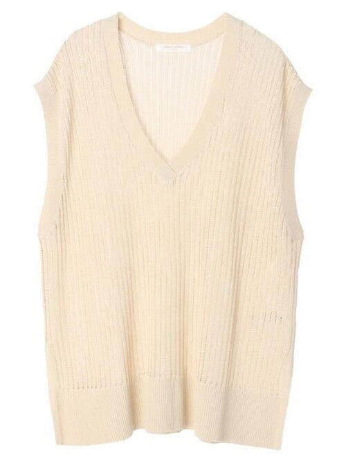 Canon Pattern Knit Vest