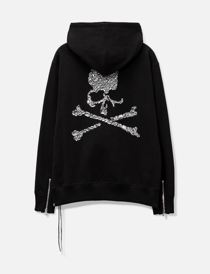 Jewel Skull Zip-up Hoodie