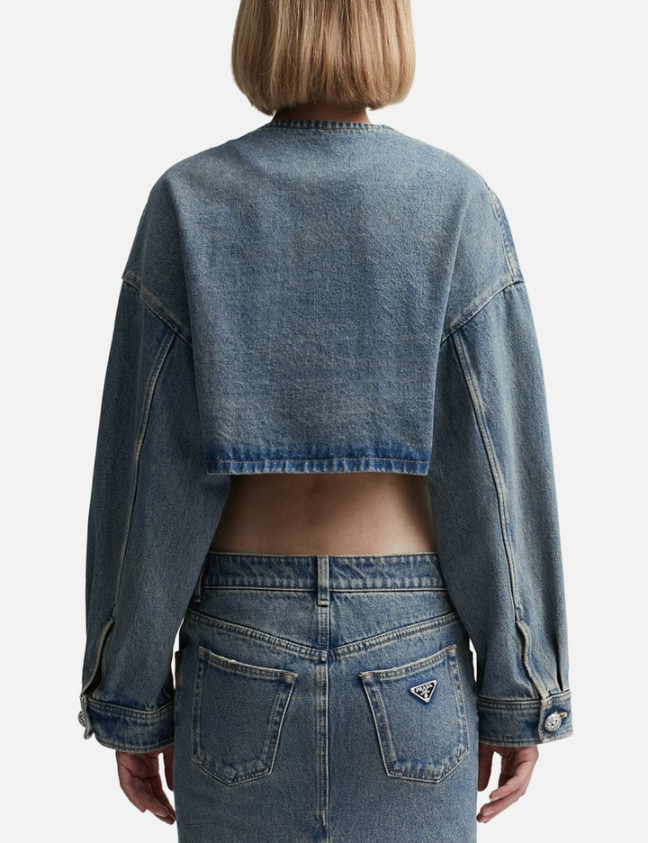 Denim Blouson Jacket