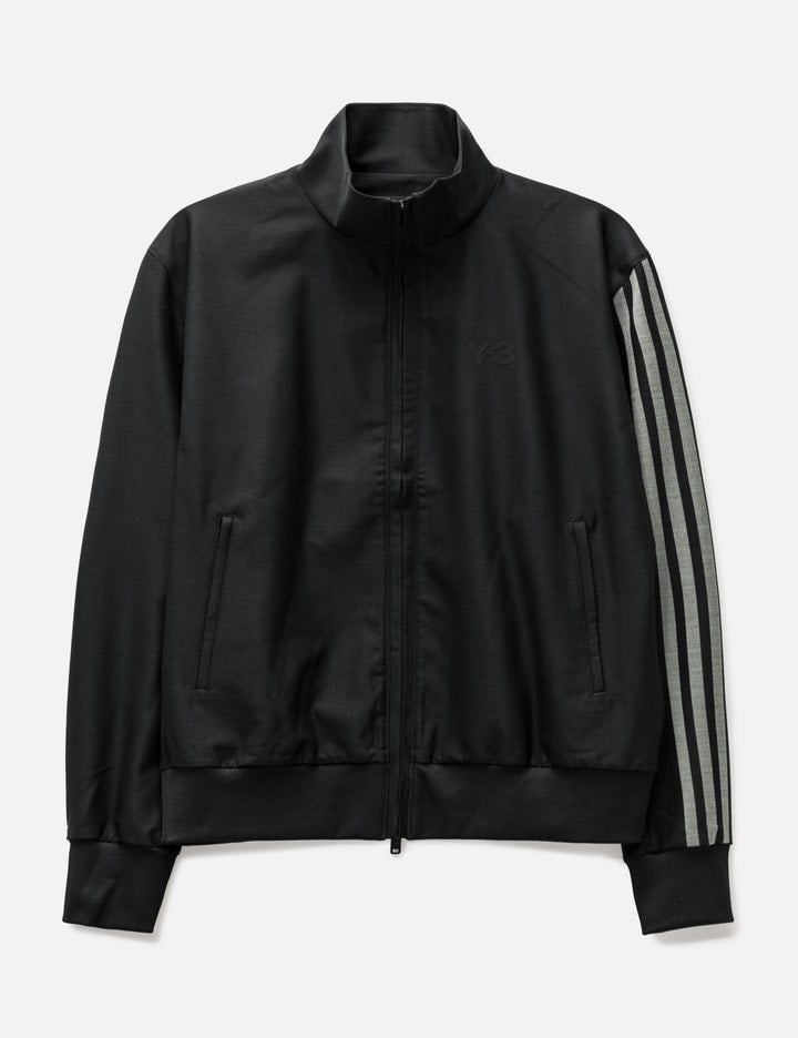 Y-3 3-STRIPES REFINED WOOL TRACK TOP