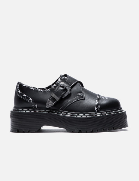 Monk Quad GA Wanama Leather Shoes