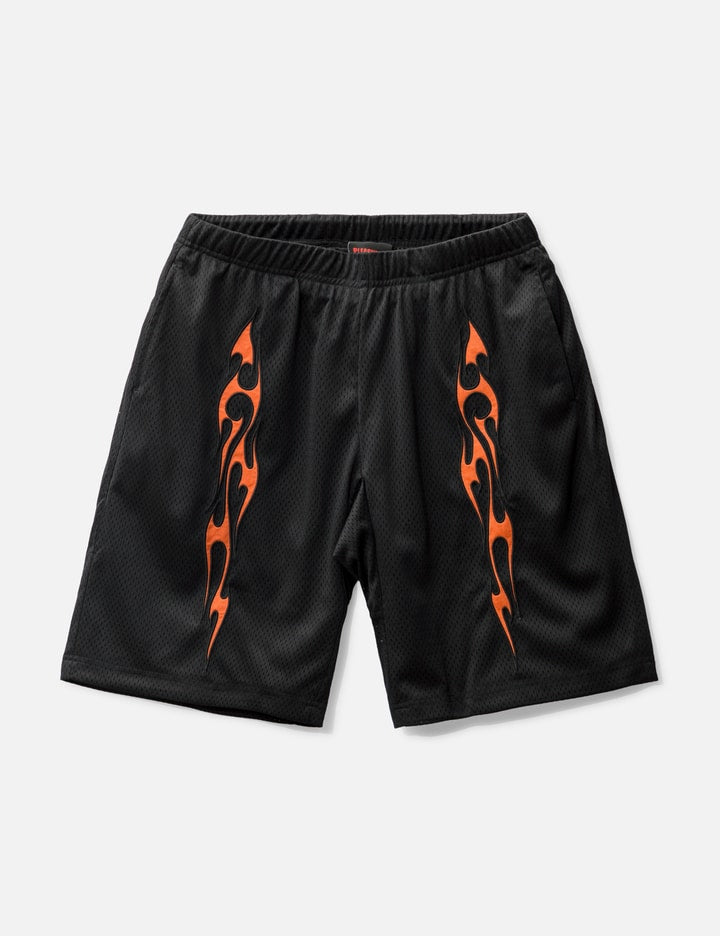 Flame Mesh Shorts