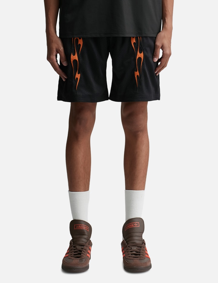 Flame Mesh Shorts