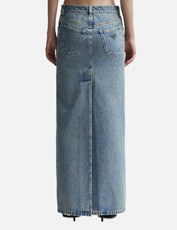 Denim Maxi Skirt